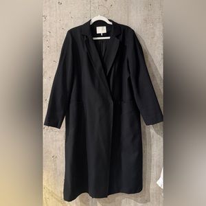 Oak & Fort long lightweight jacket